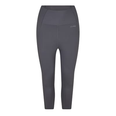 USA Pro Dames/Dames Cropped Leggings (Houtskool)
