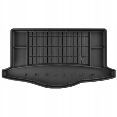 Premium Rubber Kofferbakmat met Organizer Functie – Geschikt voor SSANGYONG Tivoli 2015-2019 (Pre-facelift) – Onderste Laadvloer – TPE Rubber – Hoge Rand 5 cm