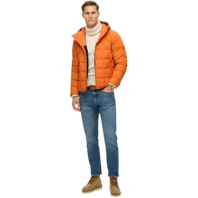 Superdry - Expedition-pufferjas met capuchon - Heren - Gewatteerde jassen