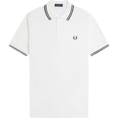 Polo Shirt Korte Mouw Fred Perry TWIN TIPPED FRED PERRY SHIRT