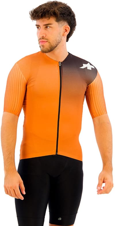 Assos Equipe Rs S11 Korte Mouw Wielertrui Bruin M Man