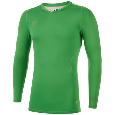 Umbro Heren Elite V Neck Base Layer Top (Smaragd)