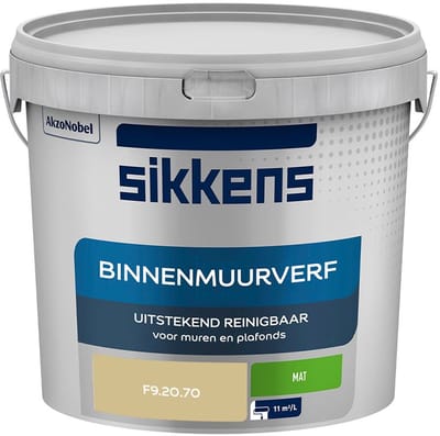 Sikkens - Binnenmuurverf Mat - F9.20.70 - Mengverf - 5 L