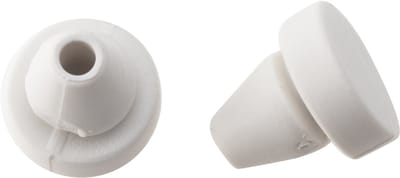 Kozijnbuffer Wit 3.5mm – Set van 10 | Rubber Deur- & Raambuffer | Aanslagdop tegen Rammelende Deuren | Geluiddempend & Duurzaam