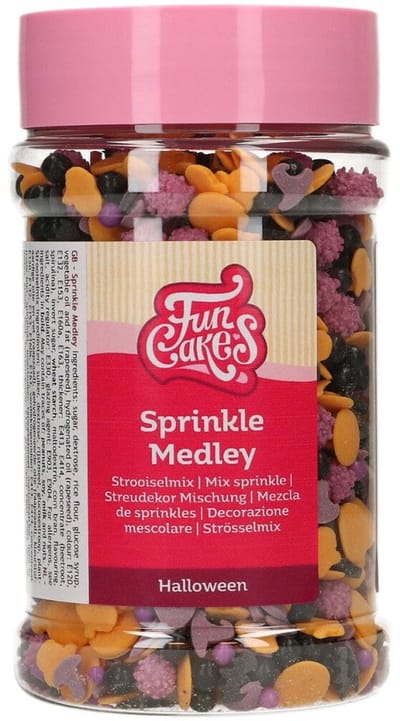 FunCakes Sprinkle Medley - Halloween - 180g - Eetbare Taartdecoratie