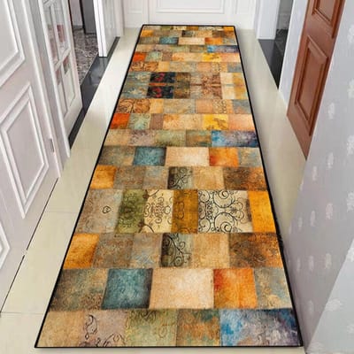 Boho Antislip Gangtapijt Decor Huis Lobby Deurgang Lopers Tapijten Bedzijde Gang Wasbaar Tapijt Hotel Trappen Hal Vloermatten 160*200cm