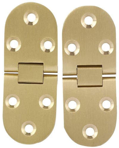 Dailygoody - Vouwtafel Hinge - Zinklegering - Ideaal voor meubels en klussen - 80x30mm - Meubelaccessoires - Stevig en duurzaam - Geschikt voor binnen...