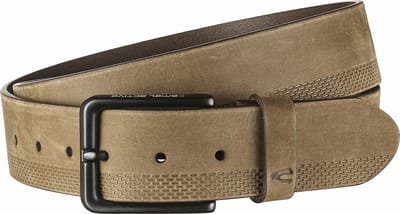 camel active Riem van nubuckleer - Maat menswear-S - Beige