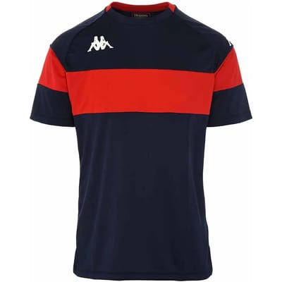 Kappa Dareto T-shirt Met Korte Mouwen Rood,Blauw 8 Years Jongen