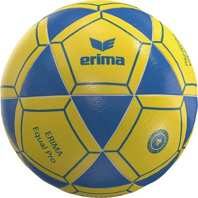 Erima Equal Pro (Size 4) Korfbal - Geel / Blauw | Maat: 4