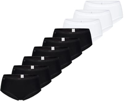 sloggi Dames midi slip 9 pack Basic+