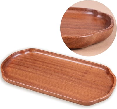 Famanu – Dienblad massief hout dienblad 30x15 cm - Matcha theeceremonie accessoires