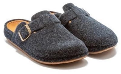 Berussa - Twigy Tuana - Unisex - Huispantoffels - Sloffen - Warme Vilten Pantoffels met Gesp - Anti Slip - 36/45
