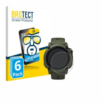 BROTECT - Screenprotector voor Coros NOMAD - Folie Beschermfolie transparant 6 Stuks