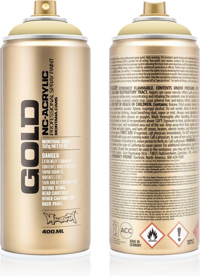 Montana GOLD G8010 Sahara Yellow spuitbus 400ml