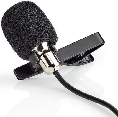 Knaak Clip-on Microfoon - Voor Laptops of Mobiele Telefoons - 1 stuk