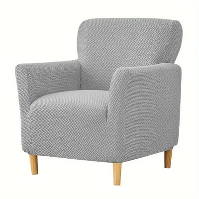 Bankhoes Kaarthoes Kleine Eenzitsstoelhoes Slaapkamer Kantoor Woonkamer Huisdecoratie Beschermhoes Bankhoes 23.6*27.5cm gray