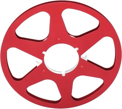 Lege Tape Spoel - Opname Spoel - Audio Opnemen - Wind Resistance Ontwerp - 10 Inch Diameter - Aluminium