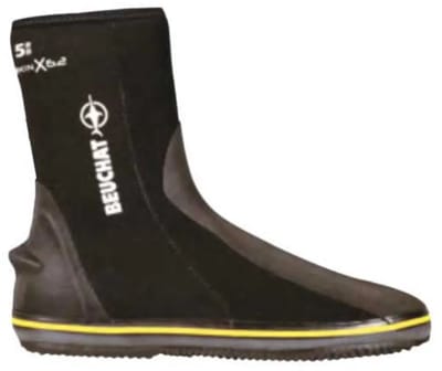 Beuchat Sirocco Elite Zip 5 Mm Duikbooties Zwart EU 40-41