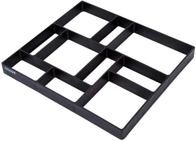 Schimmel voor paden en loopbruggen - 10 Grid - Herbruikbare plastic maker voor betonnen paden - Tuin DIY tool