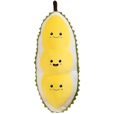'S Begeleidende Pluizige Doerian Knuffelkussen Collectie Kalmerend Fruit Doerian Kussen Zacht 30cm Doerian Jongens Meisjes