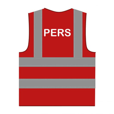Pers hesje RWS rood