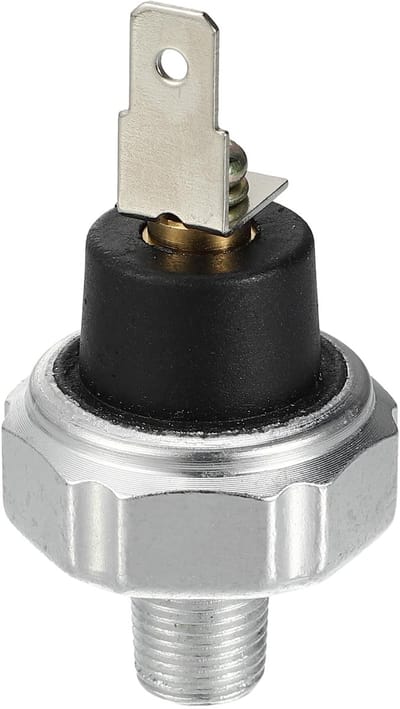 Dailygoods- Brandstofoliedruksensor Metaal - Voertuigspecifieke Pasvorm - Compatibel met Mitsubishi - No.1258A002 - Geschikt voor meerdere modellen - Betrouwbare werking - Oliedruksensor