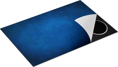 Chefcare Inductie Beschermer Blauwe Achtergrond - Blauw - 80x50 cm - Afdekplaat Inductie - Kookplaat Beschermer - Inductie Mat