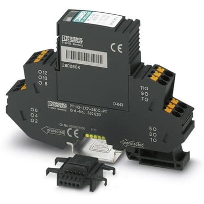 Phoenix Contact 2801264 PT-IQ-2X2+F-24DC-PT Overspanningsveilige afleider Overspanningsbeveiliging voor: Verdeelkast 10 kA 1 stuk(s)