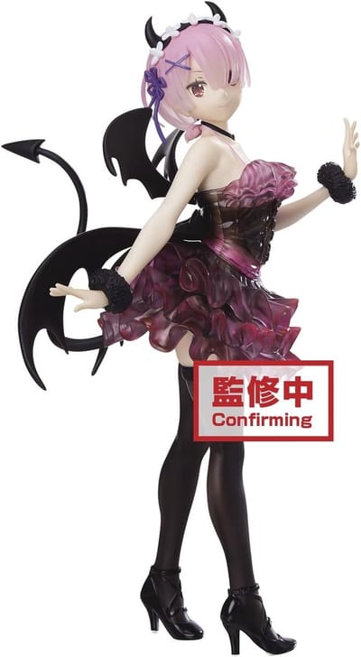 Re:Zero Clear & Dressy Ram Figuur - Starting Life in Another World Collectie