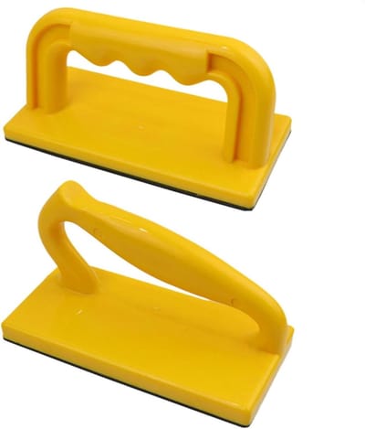Duwblok Houtbewerking - Veiligheidsduwblok - Veilig Zagen - Voorkomt Terugslag - 15 x 7 x 8.5 cm - Grijs