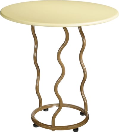 Mica Decorations Futura Bijzettafel - H53 x Ø55 cm - Metaal - Lichtgroen