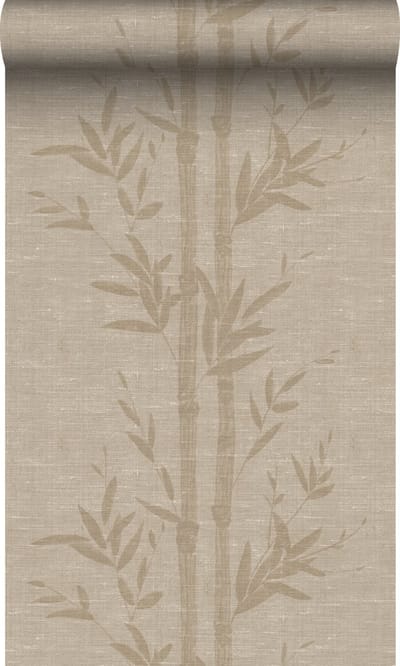 Origin Wallcoverings behang bamboe beige - 50 x 900 cm - 347926