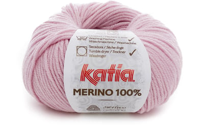 Katia Concept Merino 100% - 07 lichtroze - Wol Garen