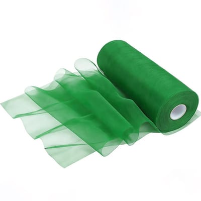 Cosensi- Tule Rol 30 cm x 91,4 m - Bruiloft Decoratie - DIY Tutu - Rok - Tafelloper - Kledingstof - Organza
