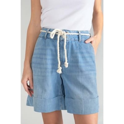 Korte Broek Le Temps des Cerises Bermuda short van jeans HELLIA