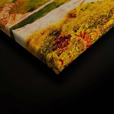 Canvas print DD120453 dolomiti 1 A.S. Création 0,9 x 0,6 m Groen Kantoor Hal/Gang Keuken Slaapkamer Woonkamer