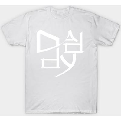 T-shirt Femme Personnage Papa Texte Blanc Imprimé Harajuku T-shirt Kawaii Été Manches Courtes T-shirt Haut 4XL blanc
