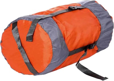Compressiezakken Slaapzak Hoes - Kleding Opslag - Ruimtebesparend Reizen - Waterdichte Coating - XL - Oranje