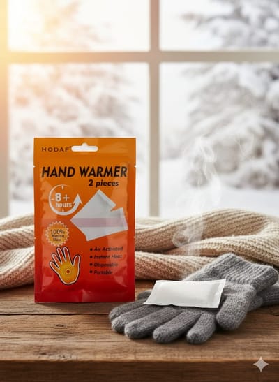 Winter Must-Have 50 stuks HODAF handverwarmers ( instant warmte +8h)