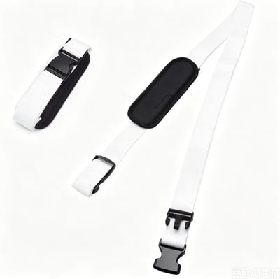 Opvouwbare Draagriem - Schouderband Scooter - Draagcomfort Vergroten - Verstelbare Lengte - 105-180 cm - Wit