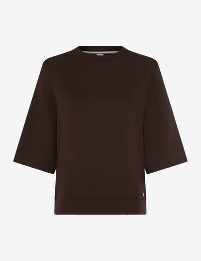 Brax Dames Shirt  Style BERTA M brunette, donkerbruin, maat 34