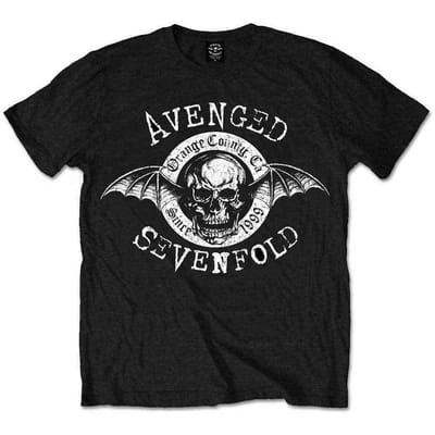 Avenged Sevenfold - Origins Heren T-shirt - XXL - Zwart