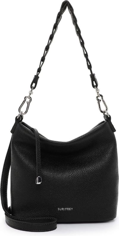 SURI FREY Schoudertas SFY Freddy Hobo Bag Black Zwart