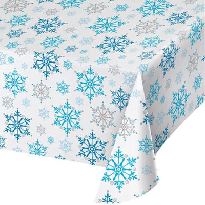 Tafelkleed Sneeuwvlokken