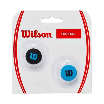 Wilson Ultra Pro Feel Ultra Demper Verpakking 2 Stuks-Zwart,Blauw