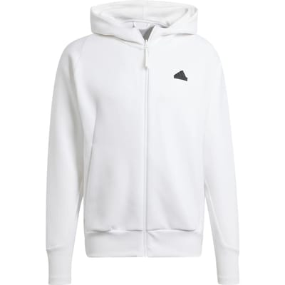 adidas Sportswear Z.N.E. Premium Trainingsjack met Capuchon - Heren - Wit- 2XL