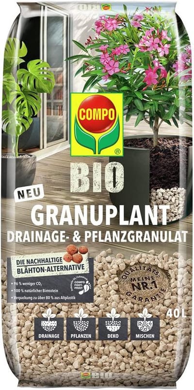Biologische Drainage- en Plantgranulaat voor Potgrondvervanging, 40L