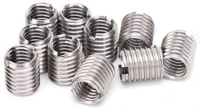 Allecto - Draadadapter M8 naar M10 - RVS Draadverkleiner - 10 Stuks - M8 x 1.25 naar M10 x 1.5 - Voor bevestiging - Geschikt voor diverse toepassi