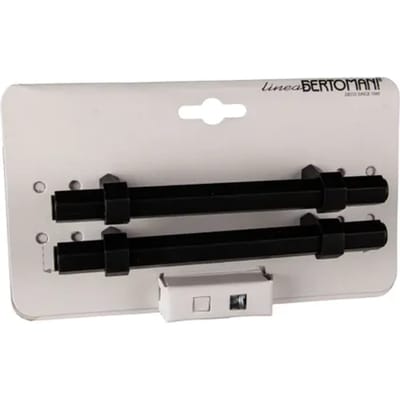 Bertomani Meubelgreep 2034 - Aluminium Zwart - 96mm - 2 Stuks